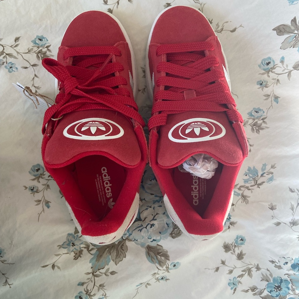 Adidas Red Ortholite Comfort Shoes - Picture 2 of 7